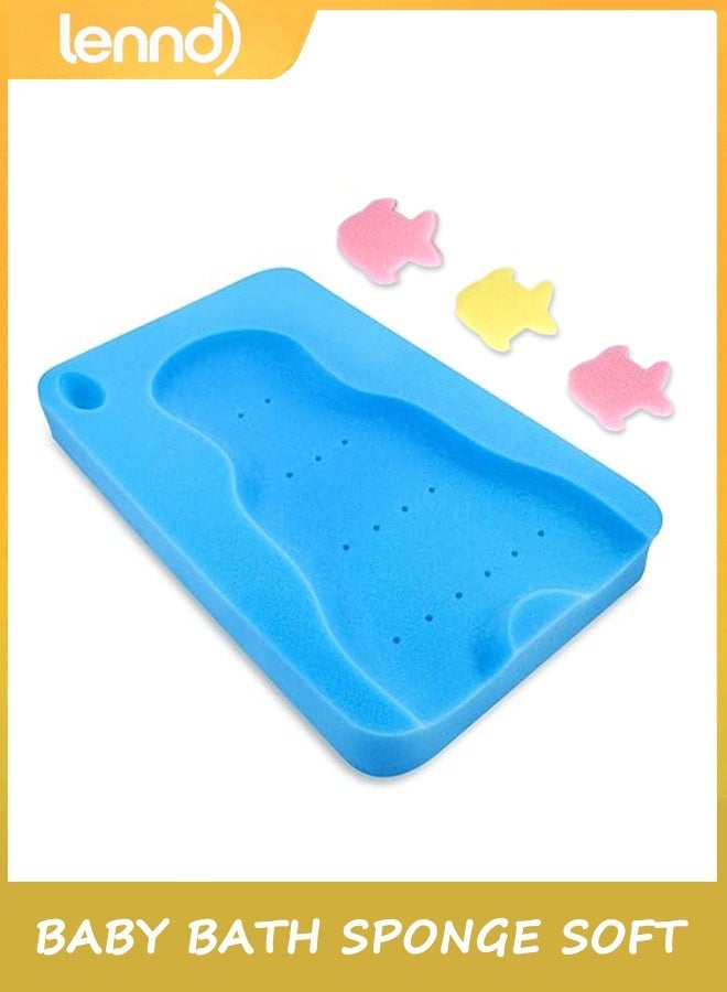 LENND Super breathable Baby Comfortable Cushioned Sponge Safety Bath Mat - Image 1
