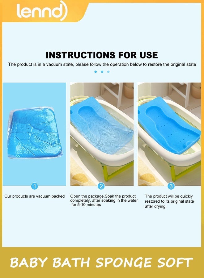 LENND Super breathable Baby Comfortable Cushioned Sponge Safety Bath Mat - Image 4