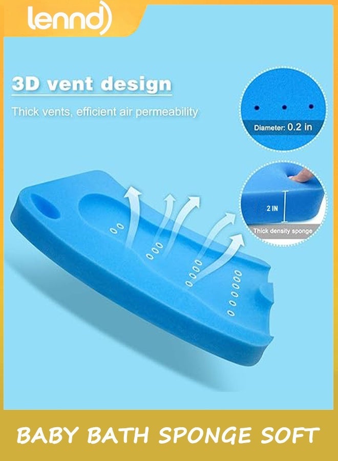 LENND Super breathable Baby Comfortable Cushioned Sponge Safety Bath Mat - Image 3