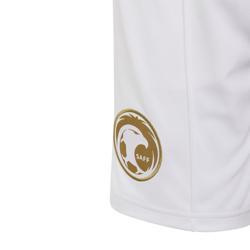 Adidas Saudi Arabia 26 Away Kids Short - White/Khak - Image 4