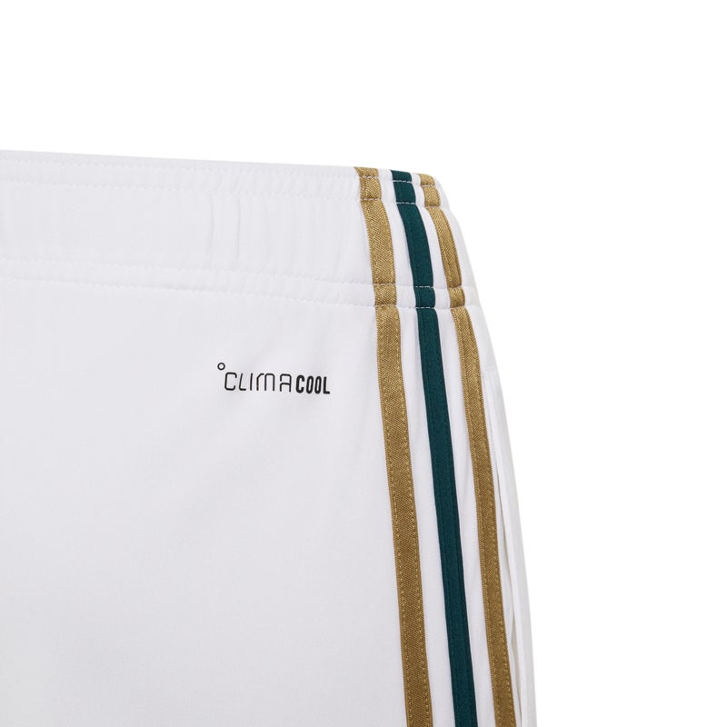 Adidas Saudi Arabia 26 Away Kids Short - White/Khak - Image 2