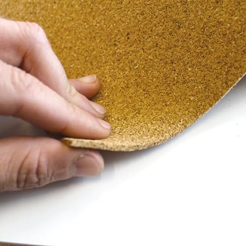 Flipside Products 24" x 48" Natural Cork Roll, 3mm Thick, Cork Board Roll, Bulletin Boards, Wall Hanging, Drawers, Crafts, Shelf Liner - Image 3