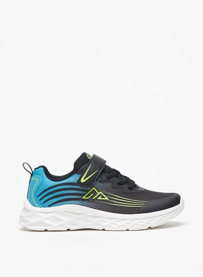 Oaklan by Shoexpress Boy's Textured Sports Shoes With Hook And Loop Closure