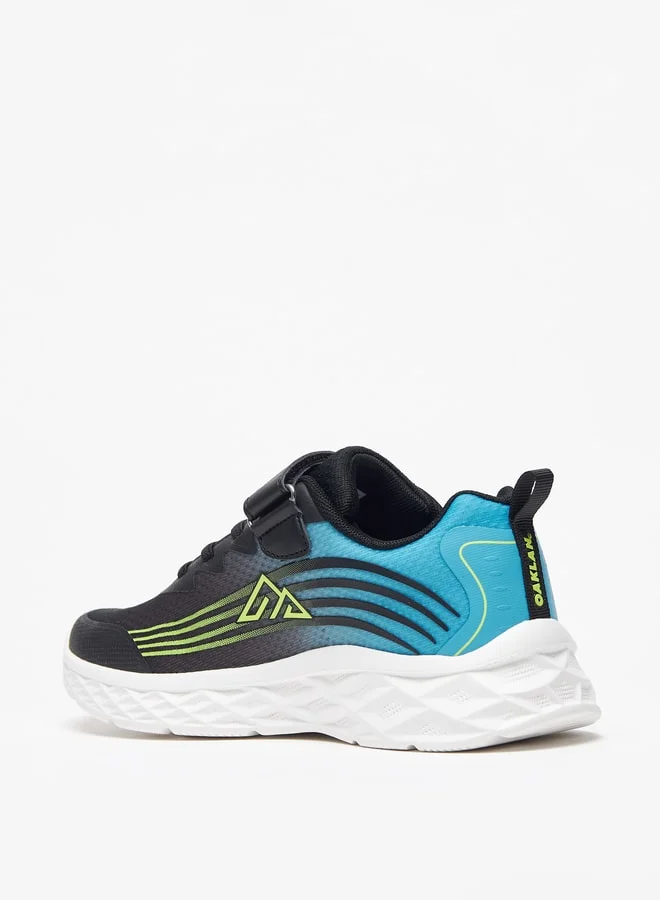 Oaklan by Shoexpress Boy's Textured Sports Shoes With Hook And Loop Closure