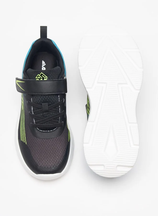 Oaklan by Shoexpress Boy's Textured Sports Shoes With Hook And Loop Closure