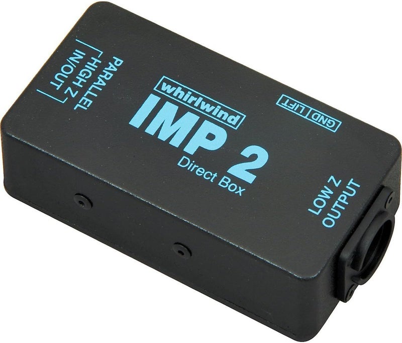 Whirlwind IMP 2 1-Channel Passive Instrument Direct Box for Professional Audio - Image 1
