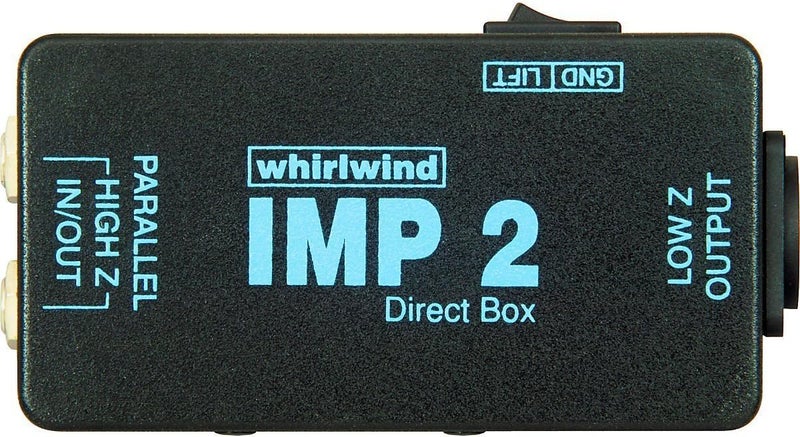Whirlwind IMP 2 1-Channel Passive Instrument Direct Box for Professional Audio - Image 3