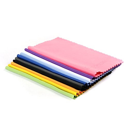 ColorYourLife 10-Pack Microfiber Cleaning Cloths for Smart phones, Laptops, Tablets, Lenses, LCD Monitor, TV, Camera, Glasses, Optics Etc - Image 3