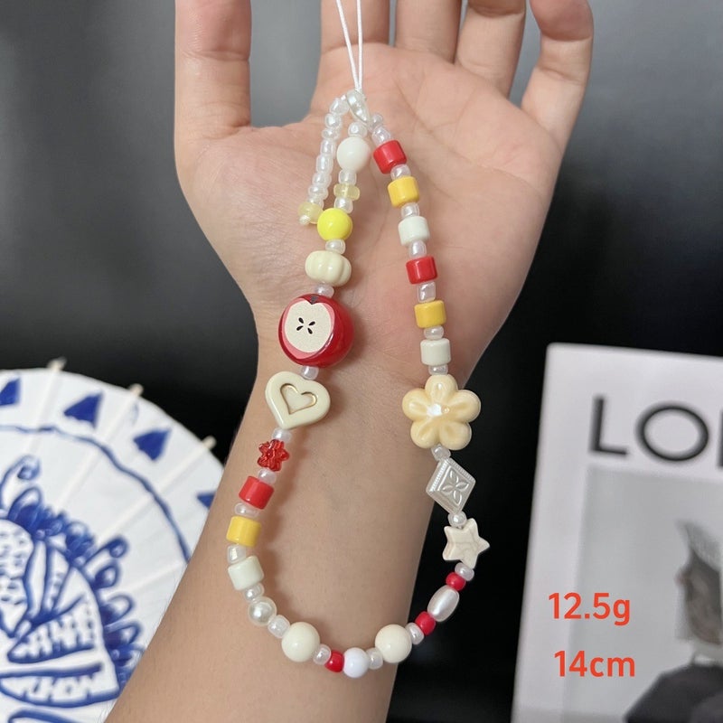 Ins New Cartoon Mobile Phone Chain New Mobile Phone Case Pendant Accessories Colorful Ccd Camera Lanyard Accessories - Image 1