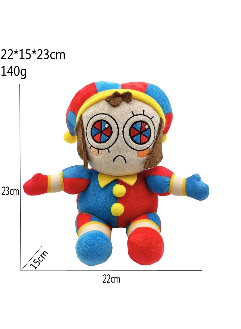 عام 1 مجموعة من ملابس السيرك الرقمية السحرية للأطفال والبالغين مع الأقنعة ولعب دور الطرف دمية أفخم مجانا - Image 4