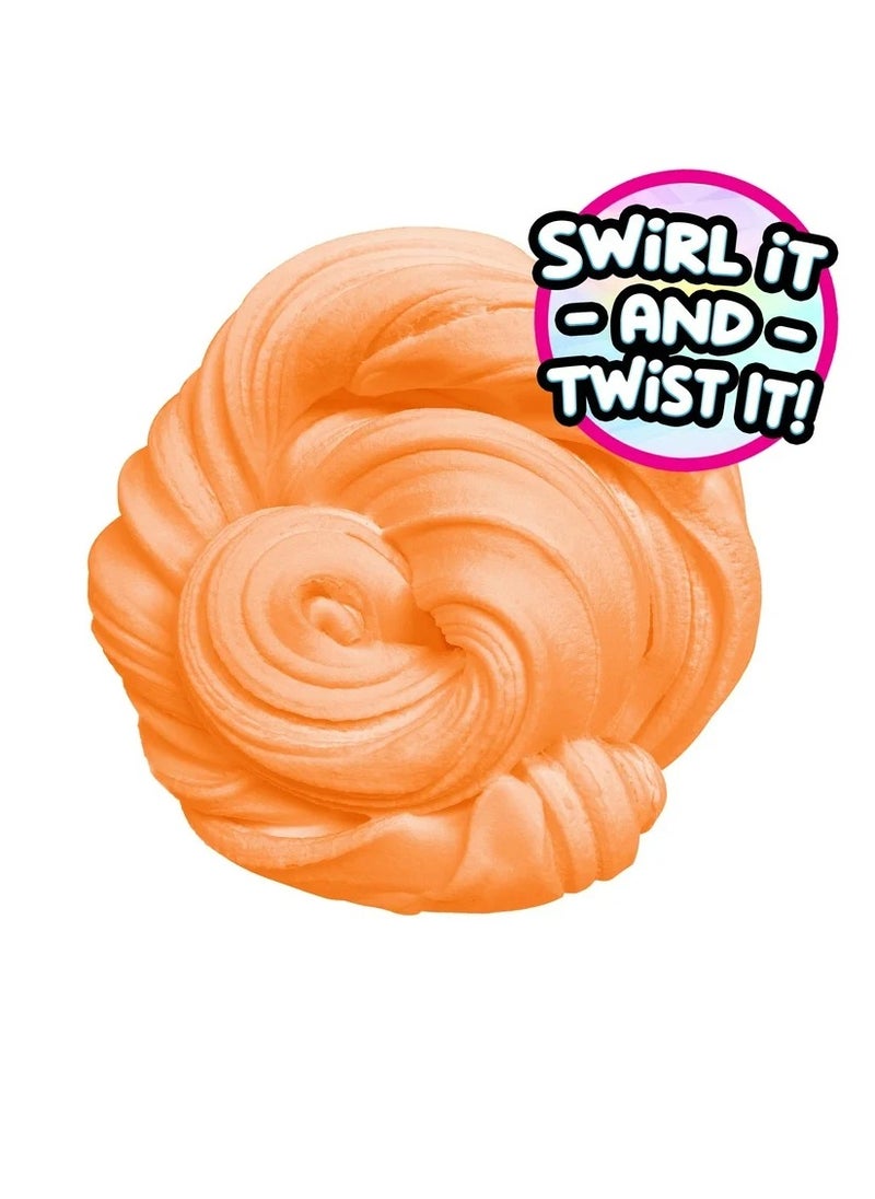 COMPOUND Kings - Fluffy Butter Cloudz Compound Bucket For Girls & Boys | Sensory Toys | Non-Toxic & Non-Sticky | Stress Relieving Pina Colada Scented| (Cotton Candy Scented)-Orange Creamsicle Scented ( Blue Razz Berry Scented) - Image 1