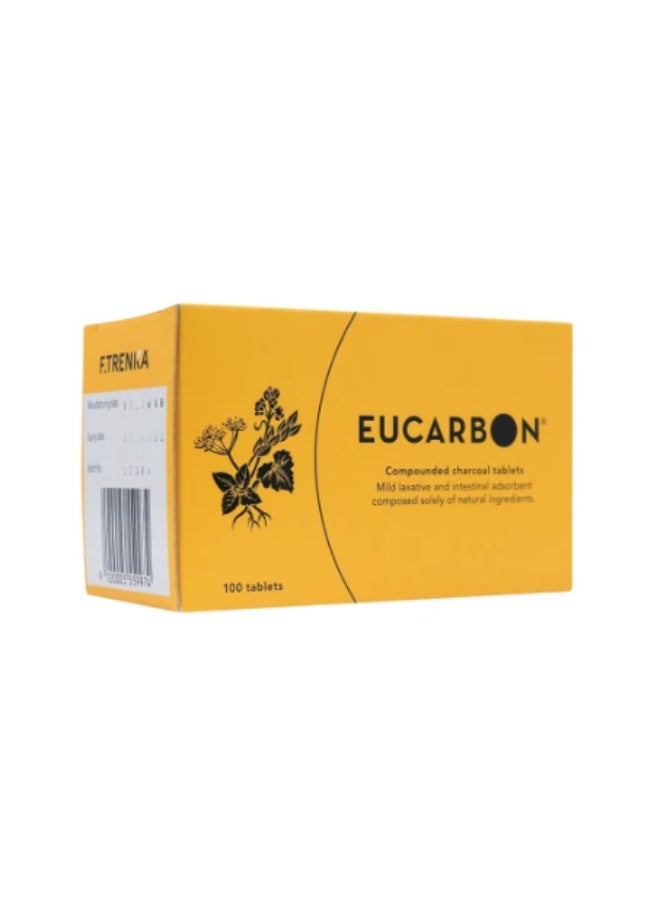 Eucarbon Compounded Charcoal Tablets, 100 Count - Image 5