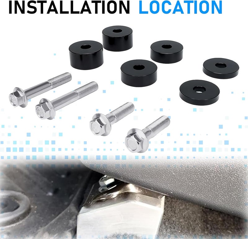 Gagsu Adjustable Front Seat Spacer Lift Kit - Image 3