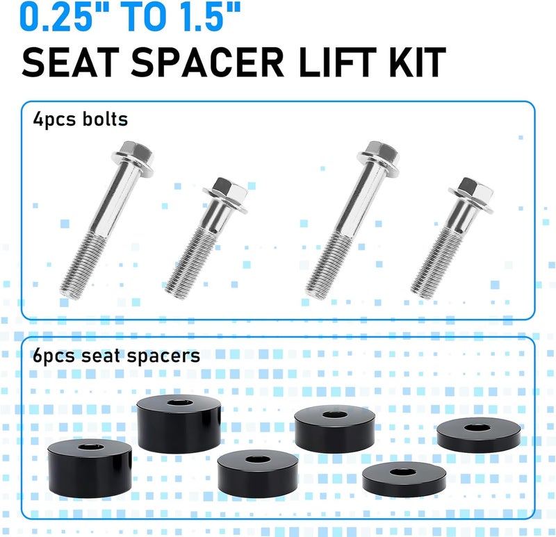 Gagsu Adjustable Front Seat Spacer Lift Kit - Image 5