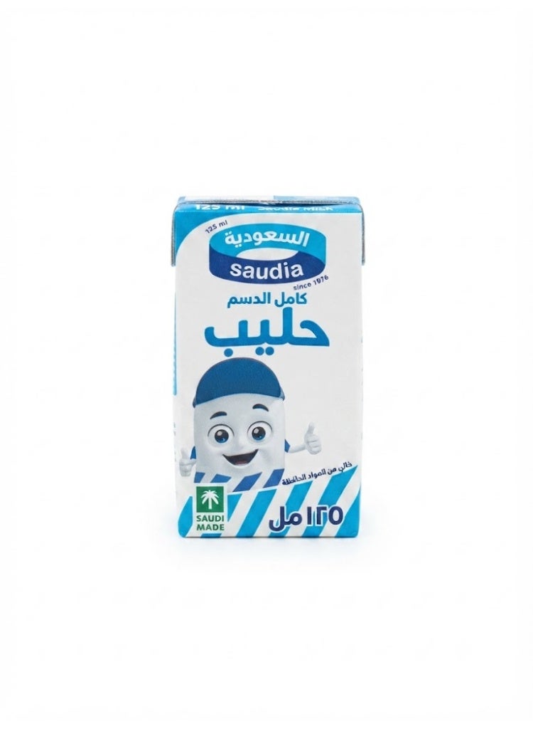 Saudia Elsaudia Milk, Pack of 3 | Fresh & Nutritious Dairy Milk | Rich Taste for Daily Drinking & Cooking-125ml - Image 2