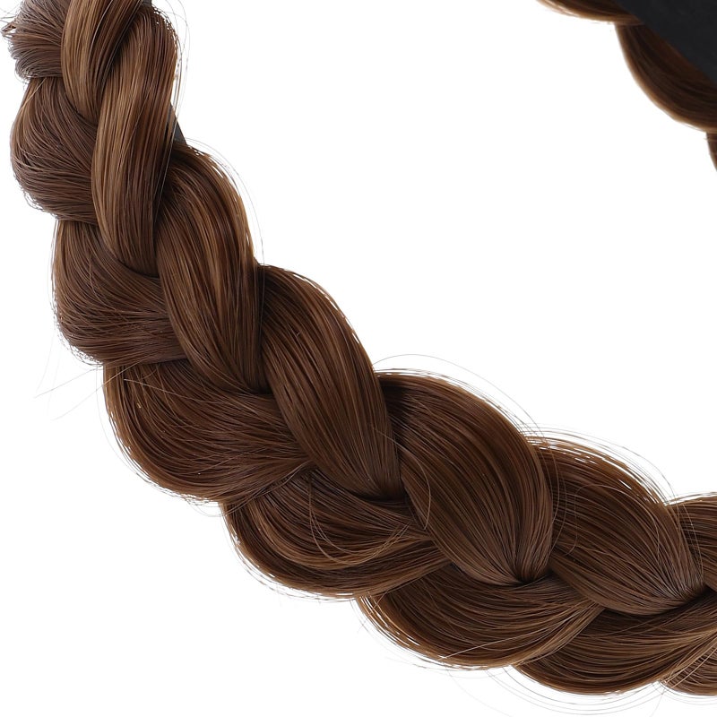 Black Braided Hair Headband For Women Anti Slip Teeth Design Hair Accessories - Image 4