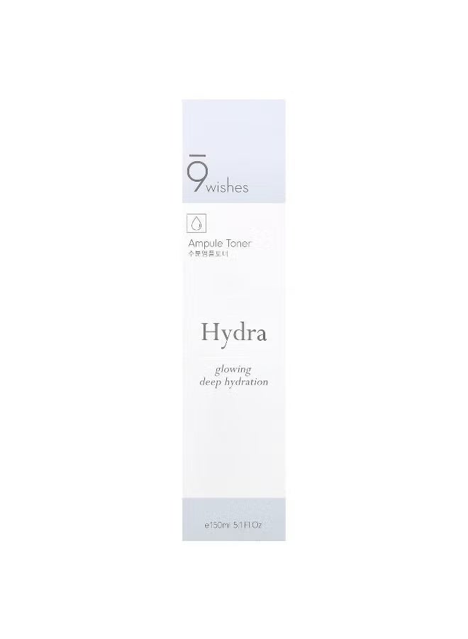 9WISHES Hydra Glowing Deep Hydration Toner by 9wishes – Intense Moisture Boost for Dry & Dull Skin | Lightweight, Fast-Absorbing Korean Facial Toner | 150ml - Image 2