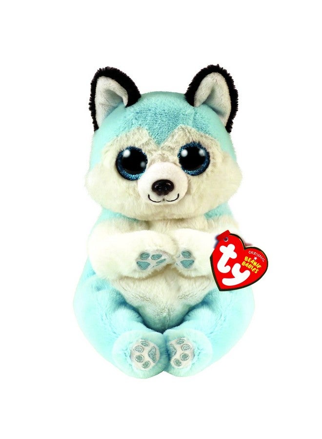 Ty Thunder -Blue and White Husky Dog -6"