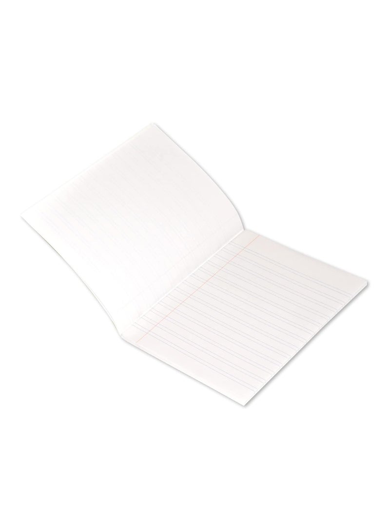 FIS Exercise Book, Size 165x210mm, 60 Sheets, 120 Pages, 2 Line with Left Margin & 1 Side Plain, Packet of 12 Pieces, Neon Green Cover-FSEB2LP120N - Image 3