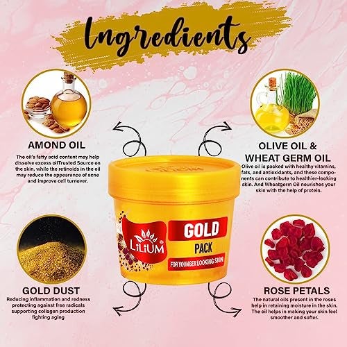 Lilium Herbal Mansoon Skin Care Combo Pack of 4 (Cleansing Milk, Scrub, Cream, Pack) Skin Radiance, Gentle Exfoliation, Hydration & Nourishment, Radiant Complexion, All Skin Types - Image 4
