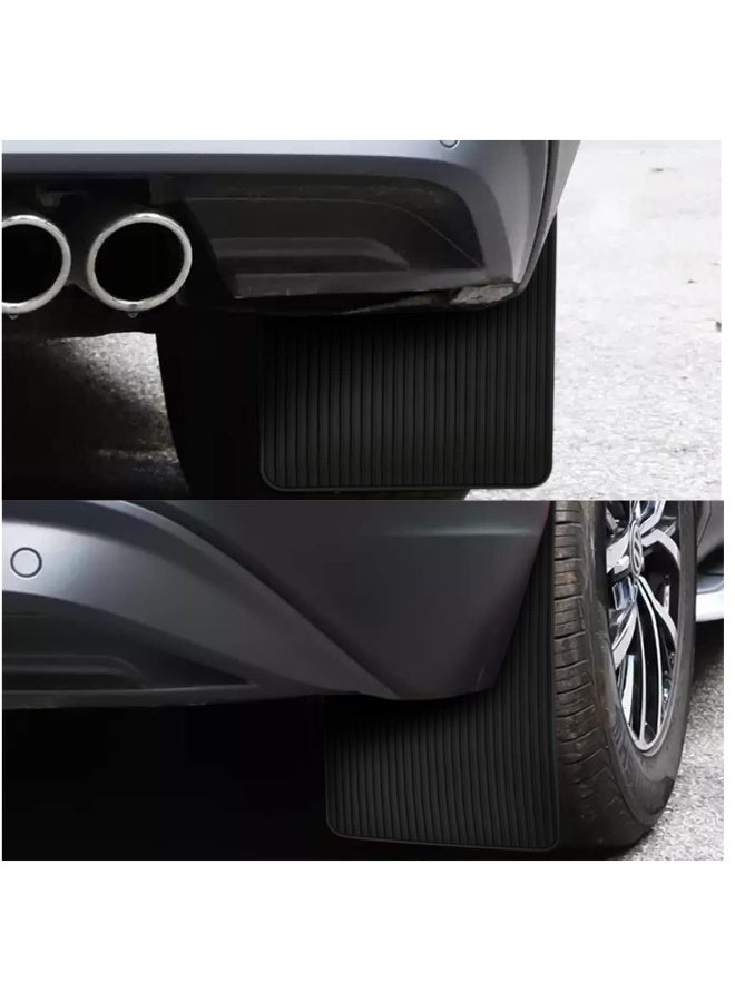 Generic Universal Car Mud Flaps and Fender Guards Set, Durable PVC Splash Shields for Front and Rear, 2 Pack  - Image 4