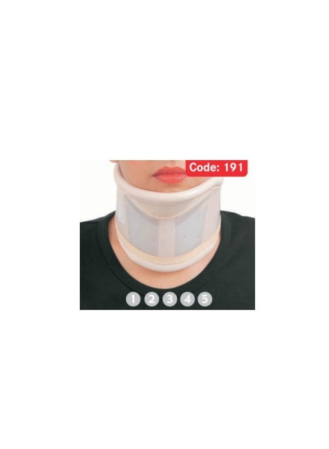 Neck corset above the chin