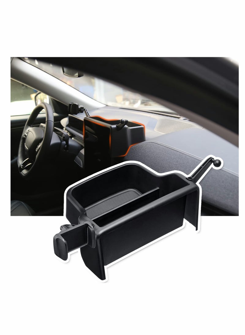 Excefore For Ford Mustang Mach-E 2021 2022, Center Console Dash Storage Tray Organizer with Cellphone Holder Inserts Dashboard Storage Box Accessories - Image 1