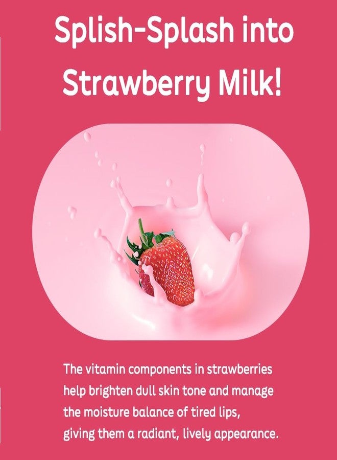 WELCOS Kwailnara Milk Lip Balm with Royal Jelly & Milk Extracts for Hydrating and Nourishing Care | Korean Lip Care | Strawberry Flavor | Adds Natural Tint and Shine | 10 ml / 0.33 Fl Oz - Image 4