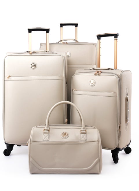 Magellan PU / PVC Trolley 4Pc Set MA8022/4p