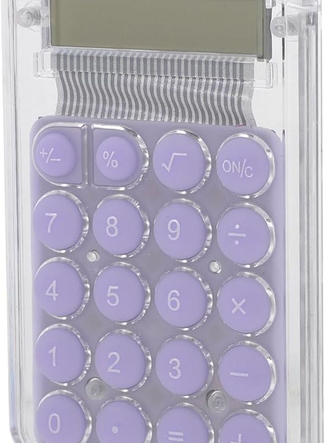 Portable Mini Cartoon Calculator for Students Pocket Size with Display Lightweight for School Office - Image 1