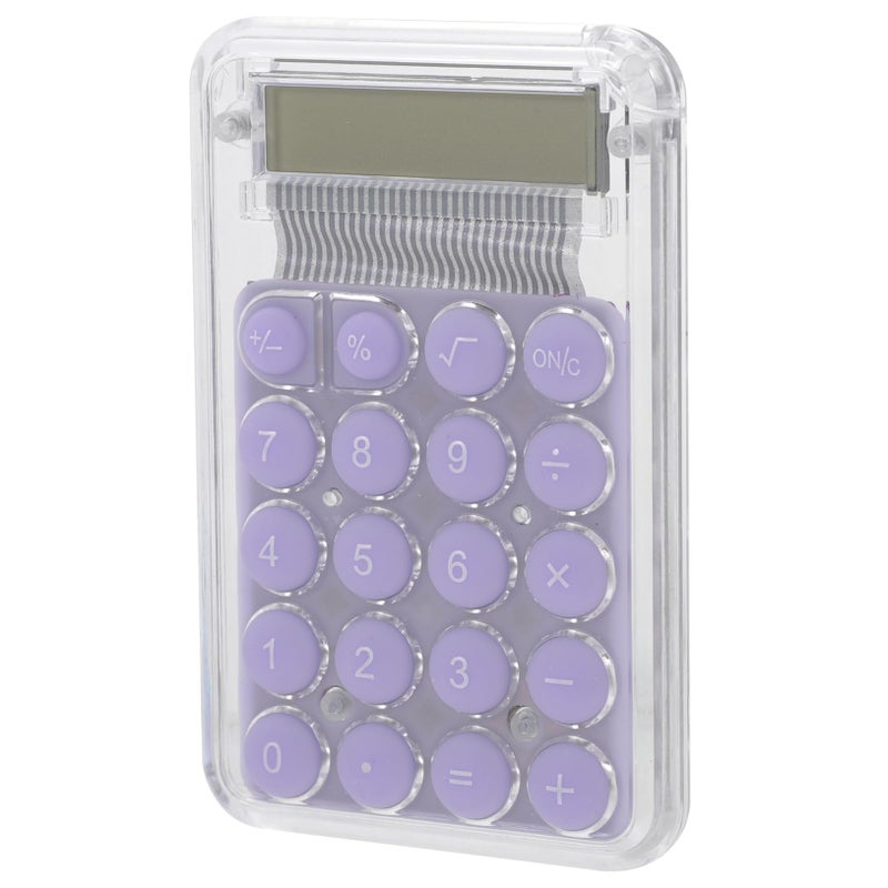 Portable Mini Cartoon Calculator for Students Pocket Size with Display Lightweight for School Office - Image 2