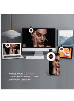 KASTWAVE Portable Rechargeable Phone Lens Macro Light Mini Clip Ring Light Lens for iPhone/Android  - Image 4