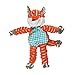 KONG Floppy Knots Knotted Rope Dog Toy Entices Play Tug Toy Satisfies Natural Instincts Dog Supplies with Floppy Design Minimal Stuffing Fox for MediumLarge Dogs - Image 3
