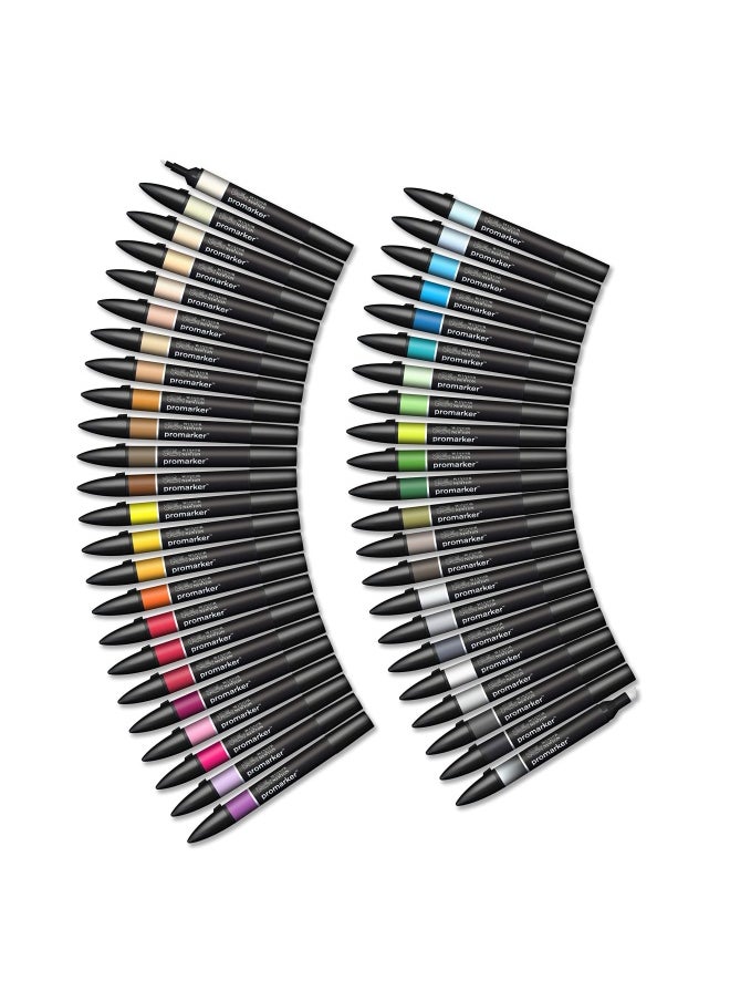 WINSOR & NEWTON - Winsor And Newton Promarker 48 Esntl Collect Set - Image 1