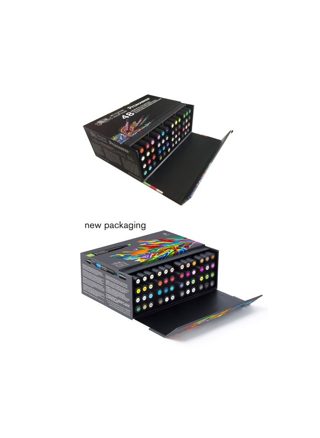 WINSOR & NEWTON - Winsor And Newton Promarker 48 Esntl Collect Set - Image 1