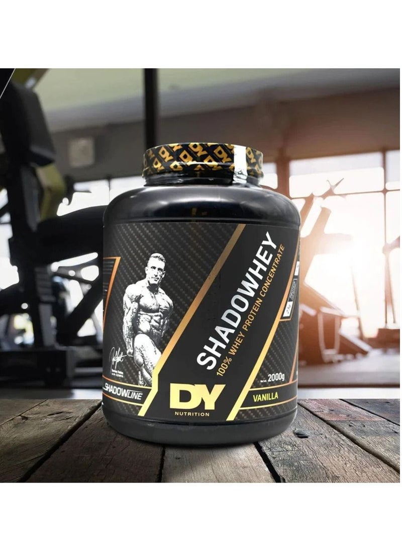 DY NUTRITION - Shadowhey 2 kg Vanilla Flavor Whey Protein Concentrate - Image 1