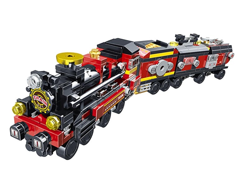 ThinkerPlace STEM Robotics Compound Train Block Set - 93 Pieces Educational Building Toy for Kids 7+ - Image 4