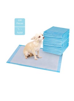 Cherry Medical Supply 100-Pieces Packed In 4 Pouches Cherry Medical Supply 60 Cm X 60 Cm Pet Training Pads And Puppy Pads Super Absorbent  - Image 1