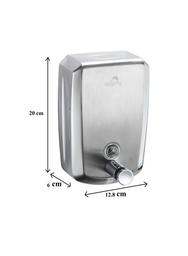 DOLPHY موزع سائل الصابون دولفي 304 من الفولاذ المقاوم للصدأ للحمام والمطبخ - 1000 مل - Image 4