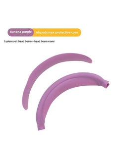 Digital Computer/bluetooth Headset Case/bluetooth Shell Protective Cover For Airpods Pro-Color:head Beam Banana Purple-Model:Applicable To Max
