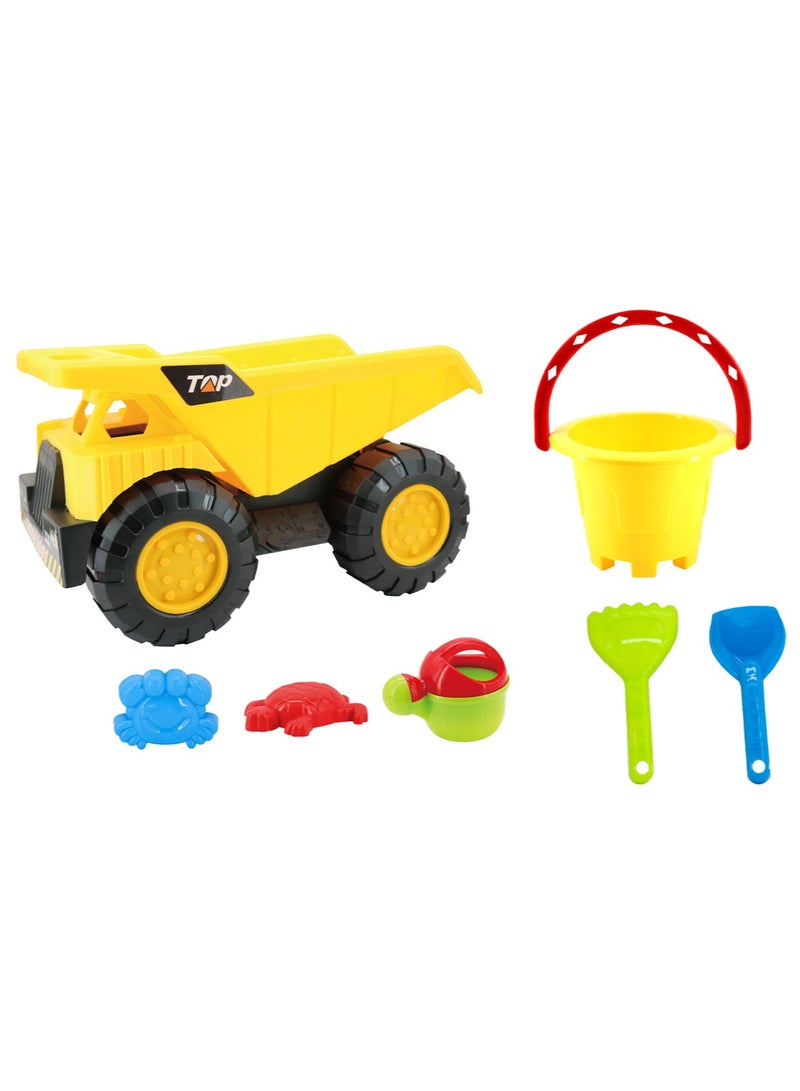 Power Joy Summerz Contruction Sand Truck set, Assorted 1 Piece (Style May Vary) | Beach and Water Toys | Sand Bucket | Summer Toys | Perfect gift for Kids and Toddlers - Image 3