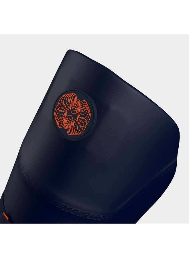 moonwalkr Cricket Keeping Shin Guards Wicket Keeper Pads Protective Gear for Keeper's Height (5'4" - 6'6") Cricket Wicket Keeping Pads Super Slim Gear Comes with a 3-inch Strap (Blue, Adult) - Image 5
