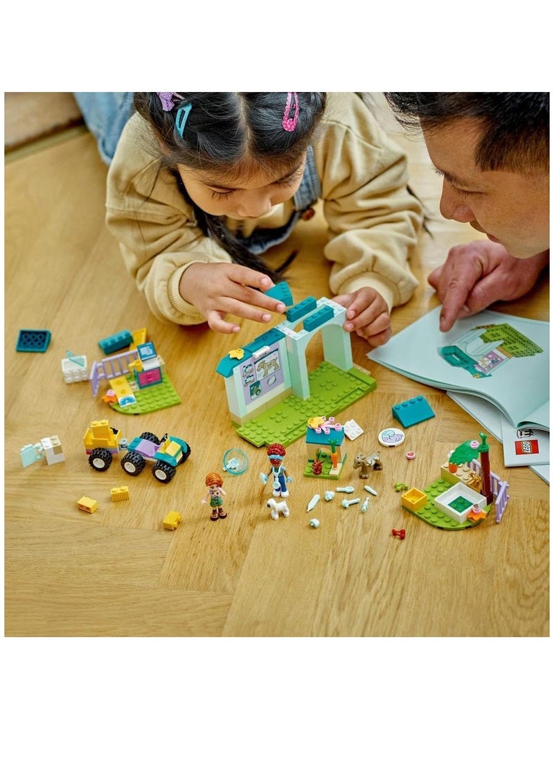 LEGO LEGO Friends Farm Animal Vet Clinic 42632 Building Blocks Toy Set (161 Pieces)  - Image 3