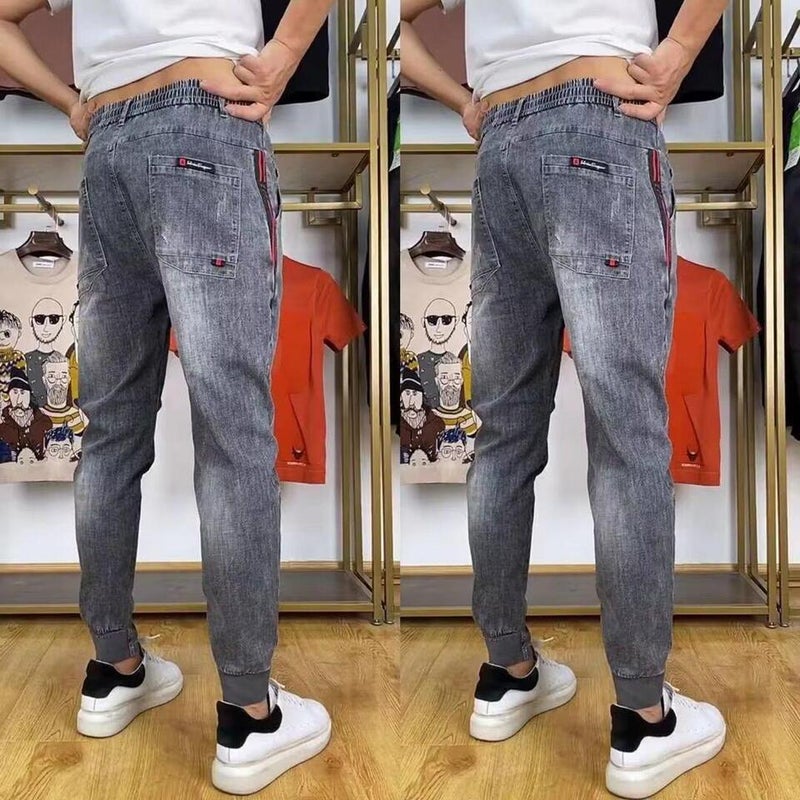 Unisex Classic Denim Jeans Loose Fit Daily Outdoor Wear - Image 1