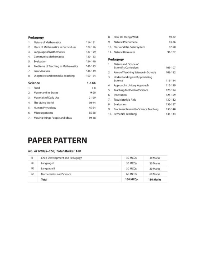 Arihant PSTET Punjab State Teacher Eligibility Test Paper 2 Class (6-8) Mathematics / Science Guide  - Image 4
