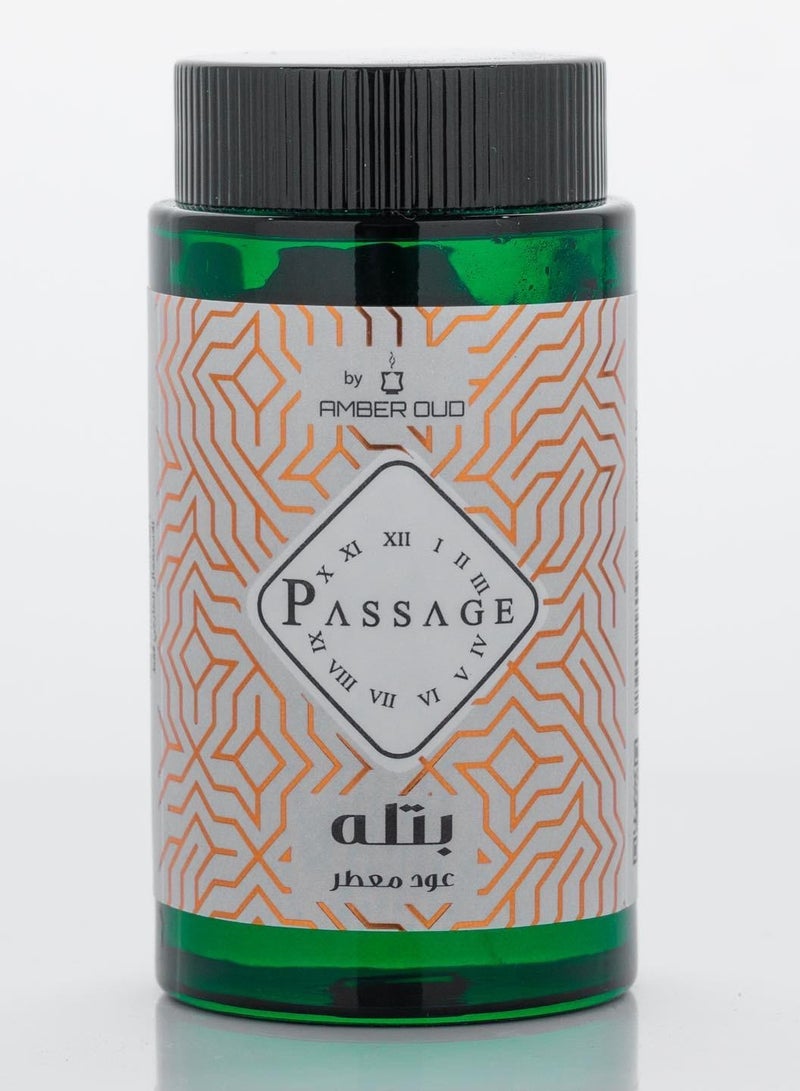 باسيدج باسج بتلة – معمول بخور | عطر ورد دمشقي وزهور | مزيج من العود الطبيعي وزيت العطر، 36 جرام (3 تولة) | عود عربي فاخر - Image 1