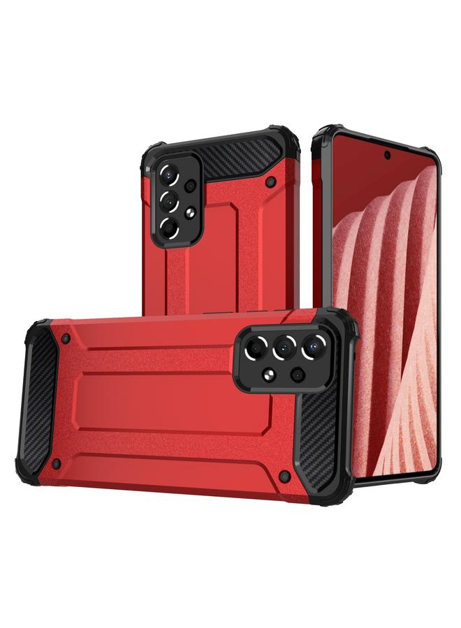 اس-توب جراب لهاتف Samsung Galaxy A73 2022 Magic Armor مصنوع من مادة TPU + PC - Image 1