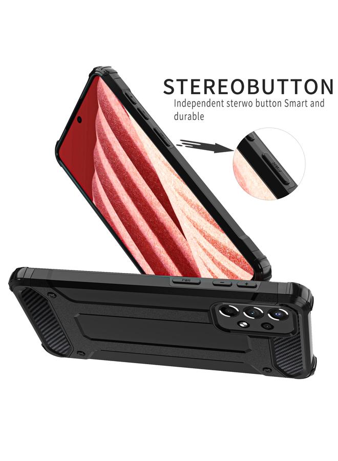 اس-توب جراب لهاتف Samsung Galaxy A73 2022 Magic Armor مصنوع من مادة TPU + PC - Image 4