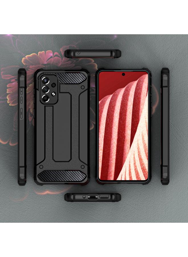 اس-توب جراب لهاتف Samsung Galaxy A73 2022 Magic Armor مصنوع من مادة TPU + PC - Image 2