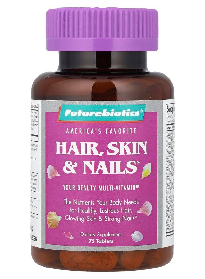 Futurebiotics Hair Skin & Nails® 75 Tablets